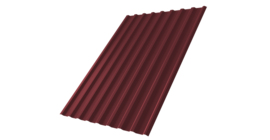 Профнастил С20R 0,5 Satin Мatt RAL 3005 красное вино