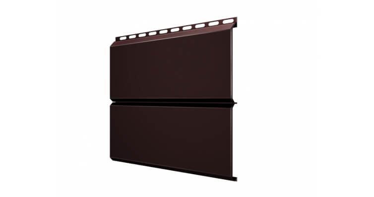 ЭкоБрус GL 0,5 GreenCoat Pural Matt с пленкой RR 887 шоколадно-коричневый (RAL 8017 шоколад)