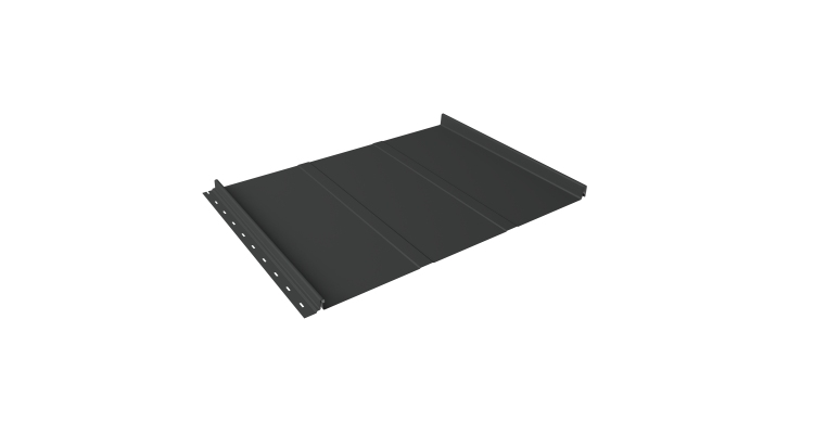 Кликфальц Line Grand Line 0.5 Satin Matt с пленкой на замках RAL 7016 антрацитово-серый