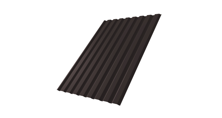 Профнастил С20A 0.5 Drap TX RAL 9005 черный