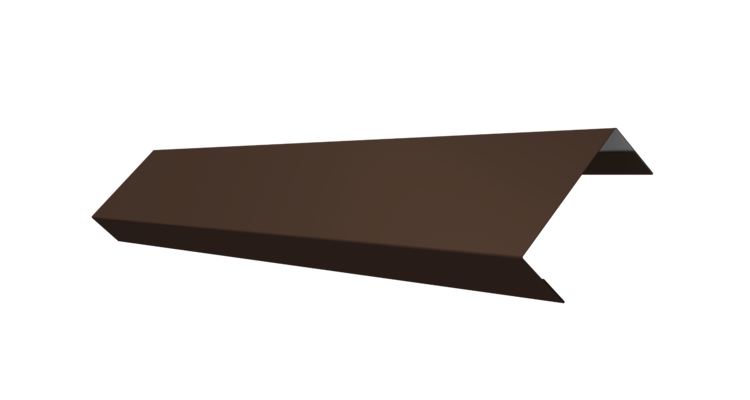 Ламель обратная 50 забора жалюзи Texas 0.5 Drap TX RAL 8017 шоколад