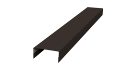 Крышка 30х15 жалюзи Texas 0,5 Atlas X RR 32 темно-коричневый (3м)