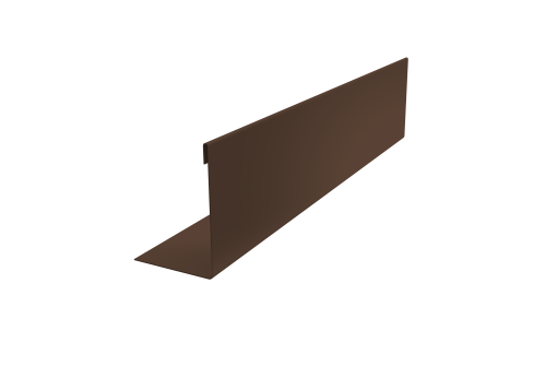 Нащельник 150 Texas 25х35 0,45 PE-Double RAL 8017 шоколад (L1,8)