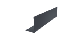 Нащельник 150 Texas 25х35 0,45 Drap-double TX RAL 7024 мокрый асфальт (L2,0)