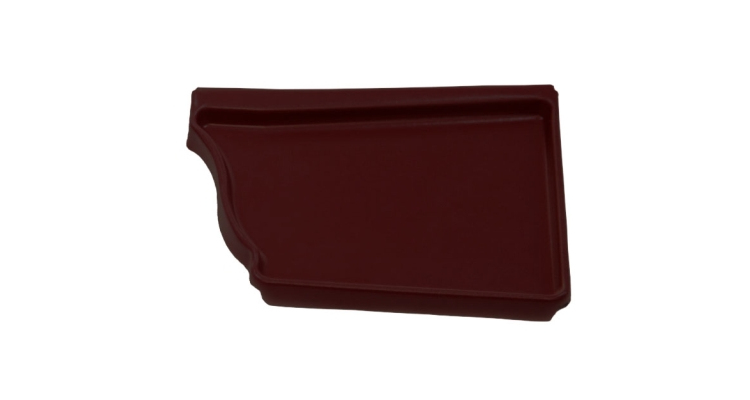 Заглушка правая Vortex Matt 127мм RAL 8017